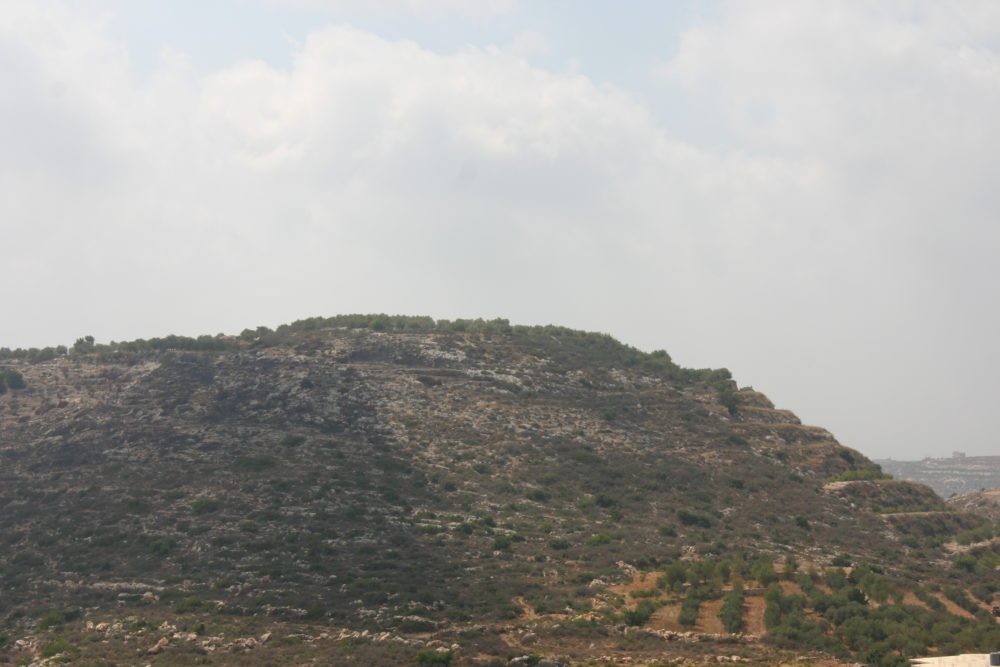 Jebal Al Kebir, oord waar vandaan Palestijnen trachten te infiltreren